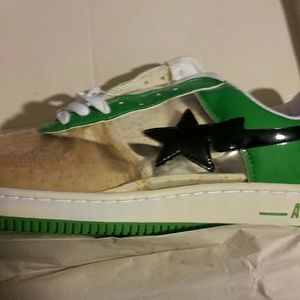 Bapesta green clears